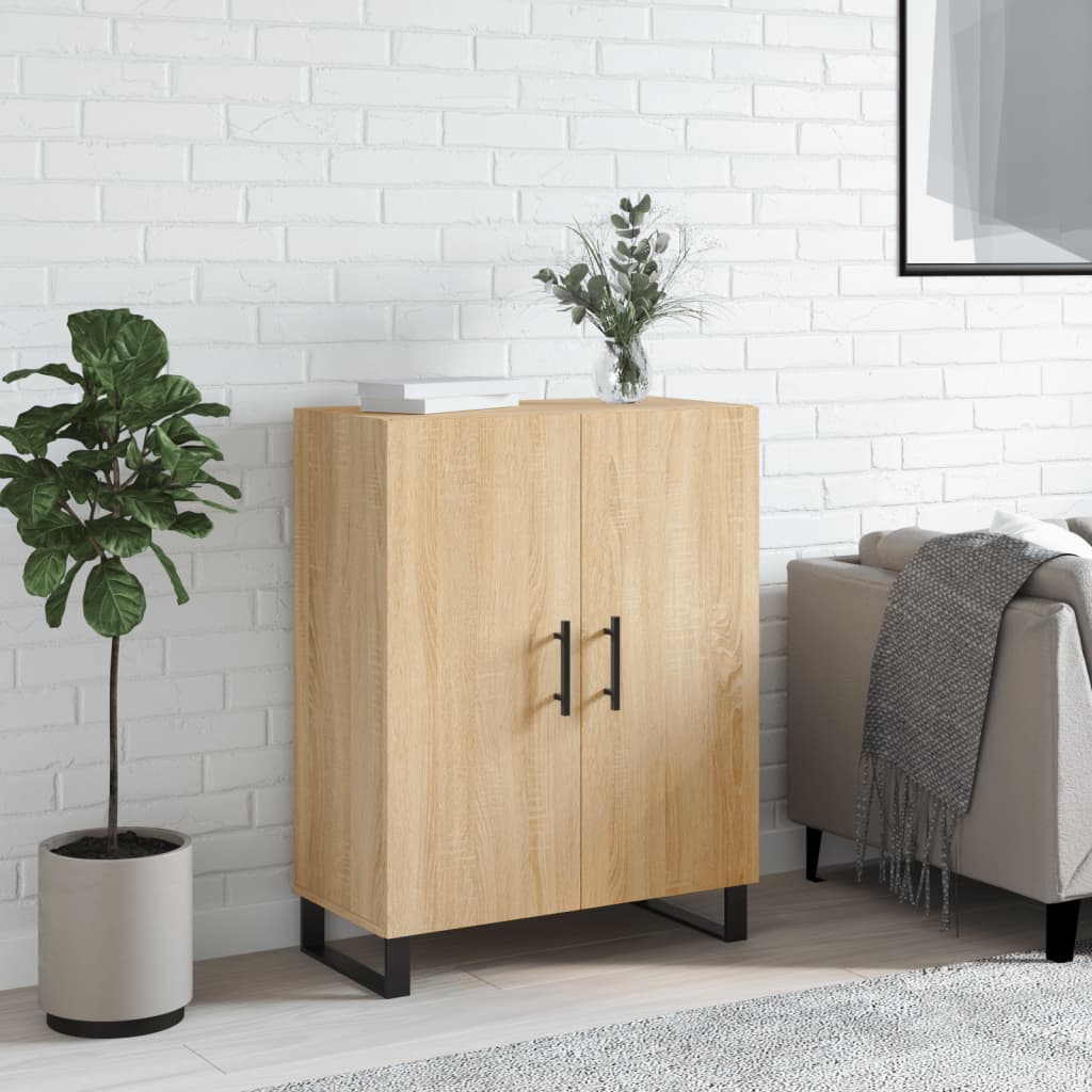 Cabinet, Sonoma Oak, 69.5X34X90 Cm, Wood-Based Material