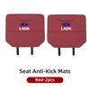 Car Seat Anti-Kick Pad Seatback Storage Protector Cover Accessories For Lada Vesta Niva Samara Kalina Largus Priora Xray Granta PP33