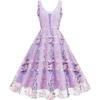 European and American Tulle Floral Dress 2026 Summer New Wedding Guests Formal Party Dress