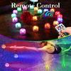 Knob-Control LED Submersible Candle Light: 40-Hour Colorful Aquarium Decor