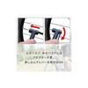 Panaracer Bicycle Air Pump with Long Hose, Pressure Gauge, Compatible with All Valves, Black Resin, BFP-PGAB2-LH