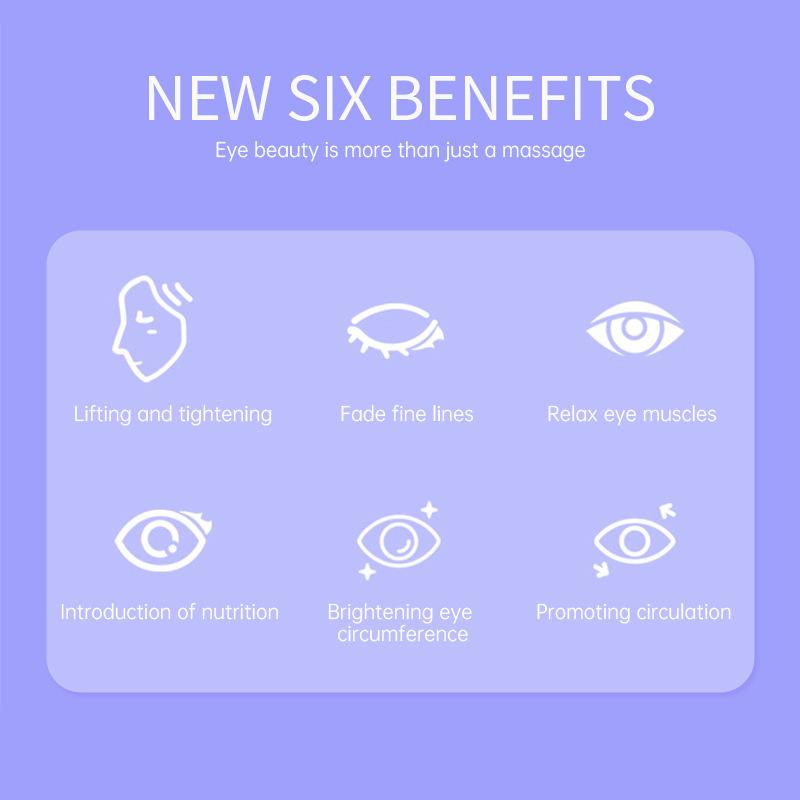 Eye Massager 3D Eyes Relax Massager Fatigue Relief Lighten Dark Circles Smooth Eye Fine Line Beauty Eye Care