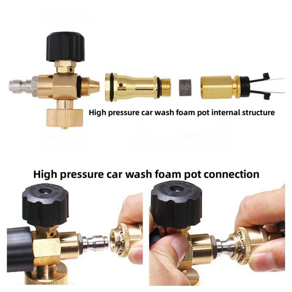 2026+ High Pressure Washer Tool, Car Washer Tool with 7 Nozzles Car Washing and Garden Cleaning Plant Watering Tools