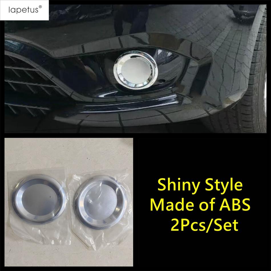 Front Nebelscheinwerfer Lampenring Kreis Rahmen Augenbraue Aufkleber Abdeckung Zierleiste Für Mercedes-Benz Vito W447 2017 - ABS Chrom Zubehör