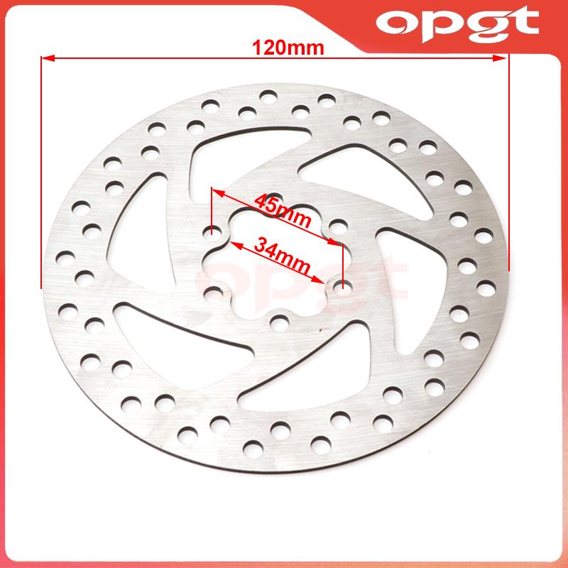 OPGT Motorcycle scooter disc brake calipers for 2 strokes 33cc 43cc 49cc Mini Moto children's off-road bicycle scooter
