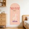 Iron Adhesive Wall Decal Erasable Magnetic Chalkboard 40x18in OR 48x24in For Children Drawing Doodling and Play Game