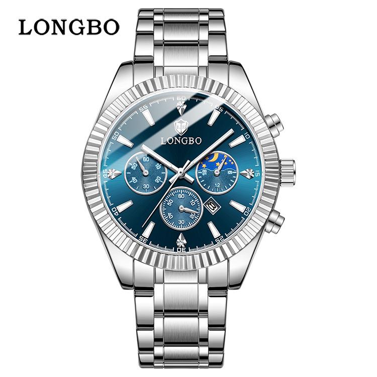 Longbo Herren Quarz Wasserdicht Lässig Paar Uhr