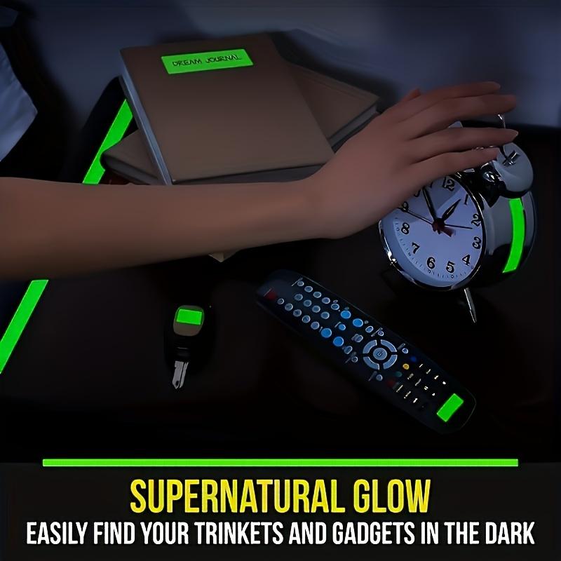 Glow-In-The-Dark Tape Adhesive Tape for Night Visibility Safety Warning Tape for Security and Home Decor