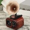 Vintage Gramophone Music Box Home Decoration Photography Props Indoor Artwork Holiday Gift