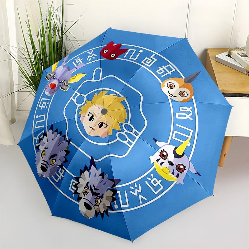 

1pc Magical Beast Summoning Circle Umbrella with Plastic Handle,Suitable for All Seasons Home Travel Outdoor UmbrellaM1192