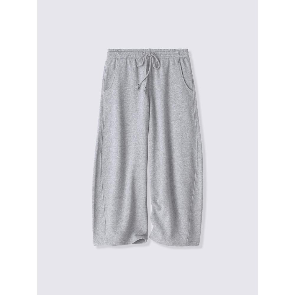 Gu By Uniqlo 3d Sweat Barrel Pants Ul  Short Length 