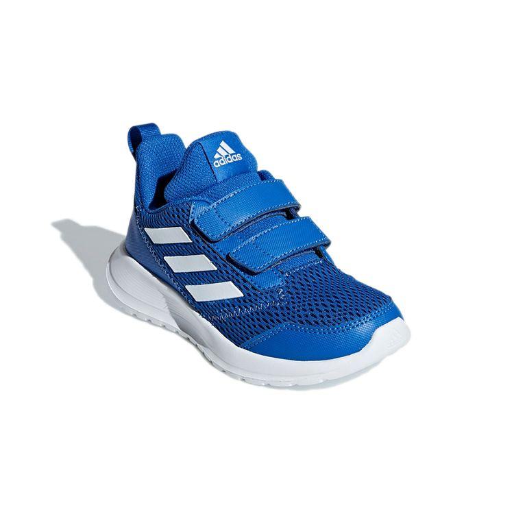 Adidas AltaRun CF K Blue Kids Sneakers Footwear-White CG6453