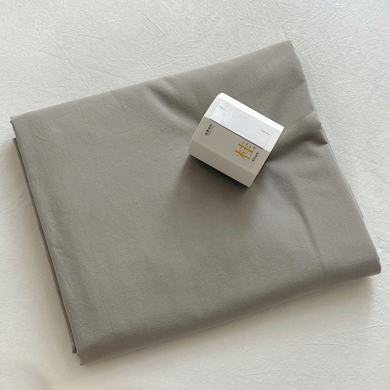 New Solid Minimalist Washed Striped Bed Sheet, Soft Bedding for Single Double Student Dormitory Home