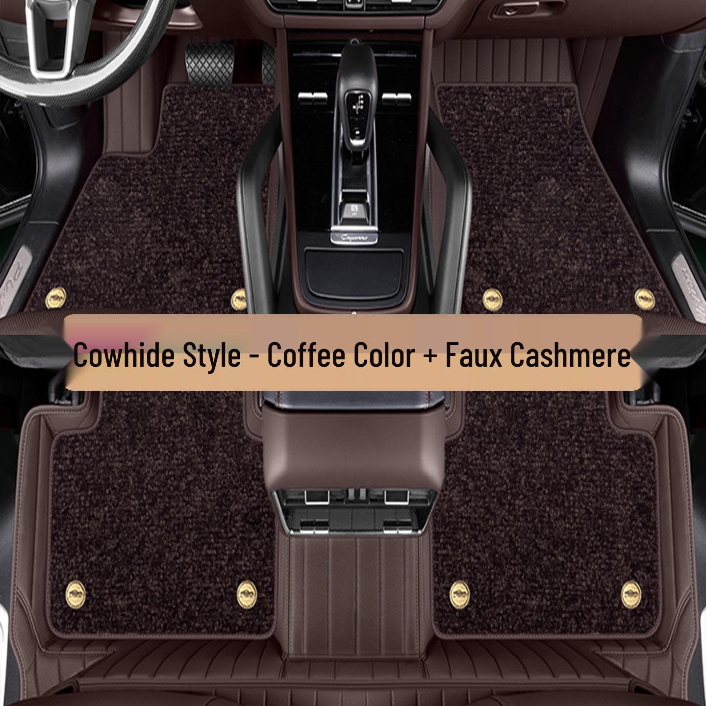 Leather Floor Mat for Mini Cooper, Clubman, Countryman, Aceman, JCW