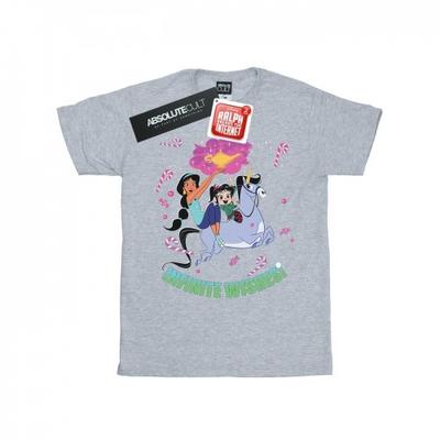 Erkek Wreck It Ralph Jasmine Ve Vanellope Tişörtü