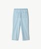 STCO Diems Genderless One-Pleat Denim Elastic Waist Pants Blue (Wide Fit)_Ldmwb03Wsl