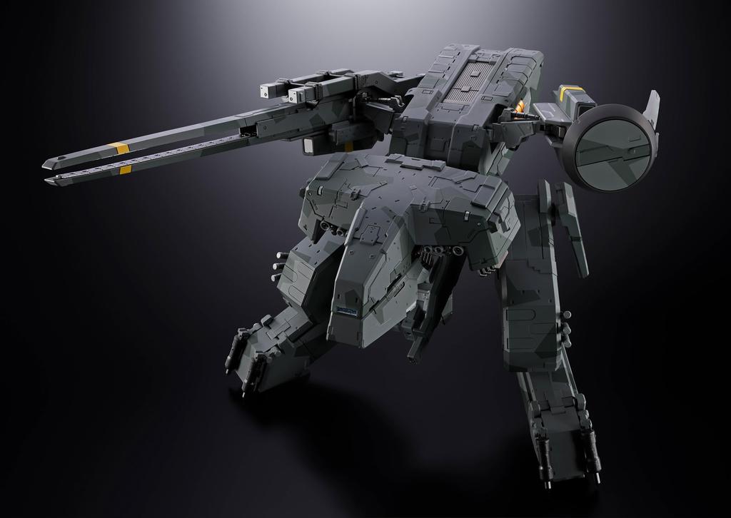 TAMASHII NATIONS Chogokin METAL GEAR SOLID Metal Gear REX Approximately 175mm ABS Painted Movable Figure & Die-cast