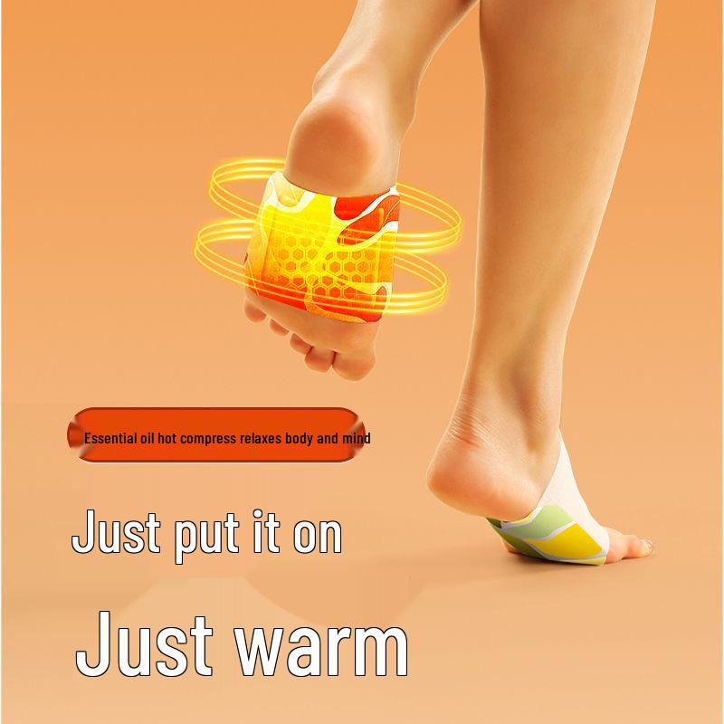 Dual-Use Self-Heating Hand and Foot Warmer Patch for Winter - Ideal for Outdoor and Home Use