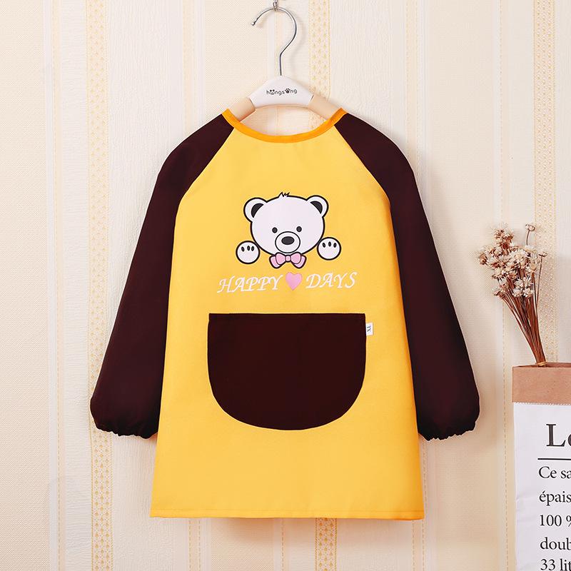 Children's Waterproof Long Sleeve Art Smock with Logo