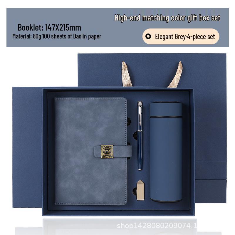 Verdickte Leder-Business-Schnallen-Notizbücher für Konferenzen und Tagebücher