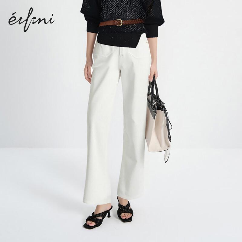 

Eifini Женские простые повседневные джинсы прямого кроя L