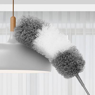 Telescopic Cleaning Duster Brush 2.8/2.5/1.4m Extended Long Crevice Spider Web Microfiber Brushes Bendable Dust Cleaning Tools