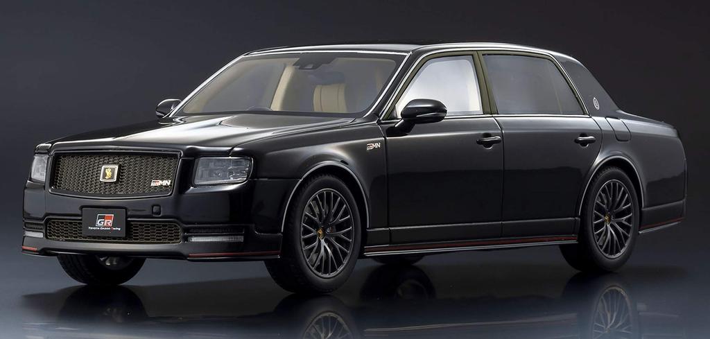Kyosho Samurai Scale Toyota Century GRMN Black Finished Model KSR18046BK 1/18