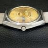 Citizen AUTOMATIC VINTAGE 8200 JAPAN MENS GOLDEN COLOR DIAL WATCH A702127-5 R208-a702127