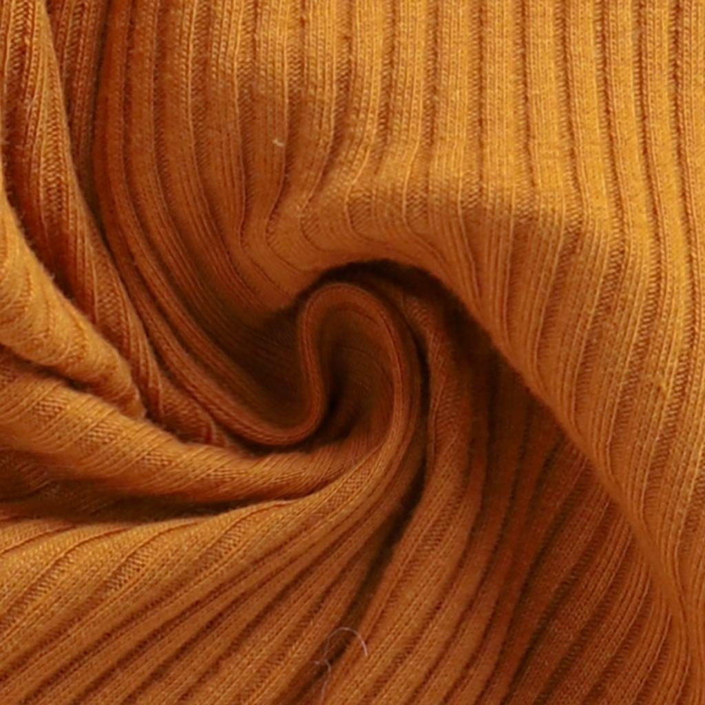 3Pcs Baby Girl Spring Outfits, Short Sleeve Cold Shoulder Romper + Flare Pants + Headband Set