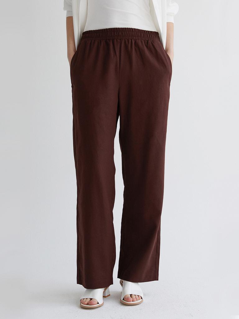 Tieseueichi Linen Elastic Waist Pants 8 Colors (Type A)