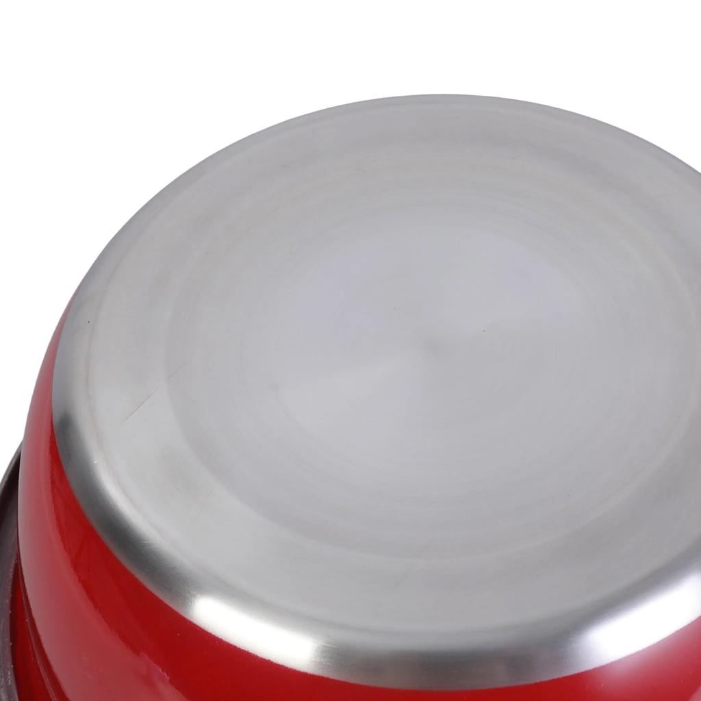 Robust Stainless Steel Basin with Drain Lid Perfect For Party Preps Shredding And Chopping Basin Ideal For Home Chefs
