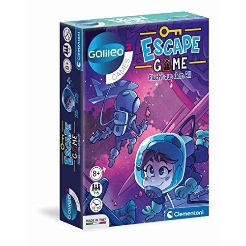 Escape Game Galileo - Jeu de société - CLEMENTONI - Enigmes - Observation - Intelligence