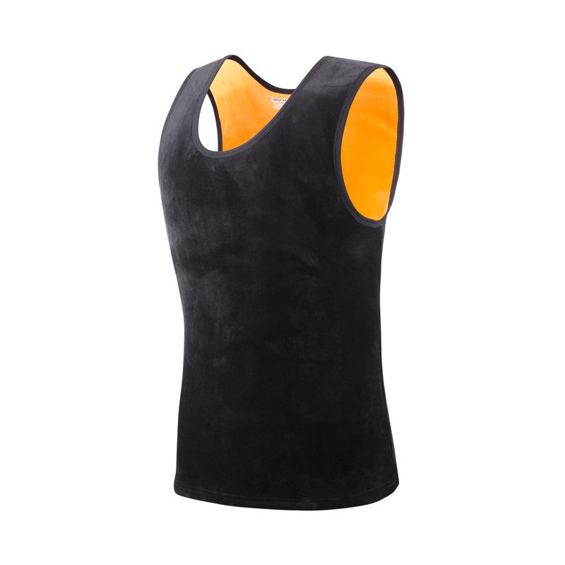 Men's Winter Fleece-Lined Vest & Base Layer Set