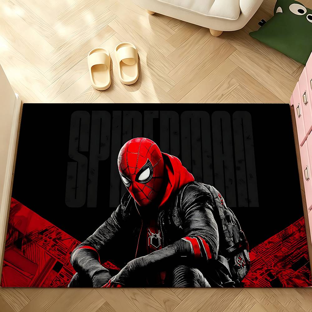 Classic S-Spider-Man-S Carpet Bathroom Anti-slip Mat Door Mat Home Decoration Mat Entrance Door Mat Scratch-resistant Door Mat