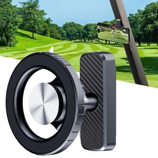Golf Cart Phone Holder Magnetic Smartphone Holder Golf Cart Accessory Gym Phone Holder for MagSafe Smartphones Golfers Gift