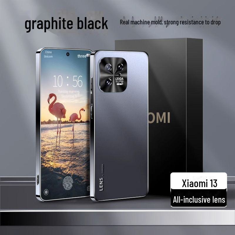 

Чехол для объектива Xiaomi 13pro AG из матового металла, защитный чехол с гальваническим покрытием Xiaomi 14/12/11 — высококачественный и прочный Xiaomi 13 Pro