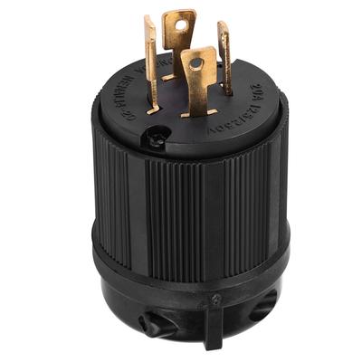 125V250V 20A US Twist Lock 4 Terminal Male Power Plug L1420P