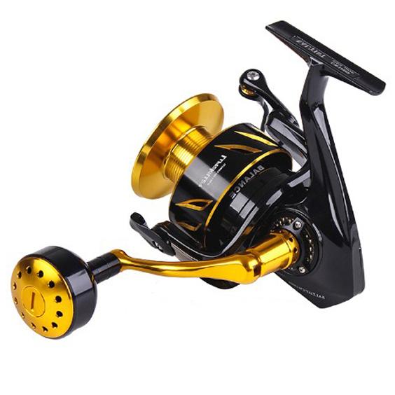 Top Quality Full Metal Spinning Fishing Reel Max Drag 35kg Power Saltwater Spinning Sea Boat Fishing Reel CW3000