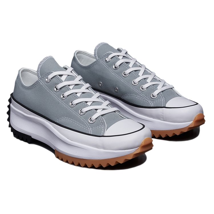 Converse Run Star Hike Low Ash Stone Unisex Sneakers Grey White Black 172491C
