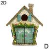 Miniature Fairy Door Figurines Statues for Outdoor Yard Art Garden Tree Decor Accessories With Engraved Design Fairy Garden Door
