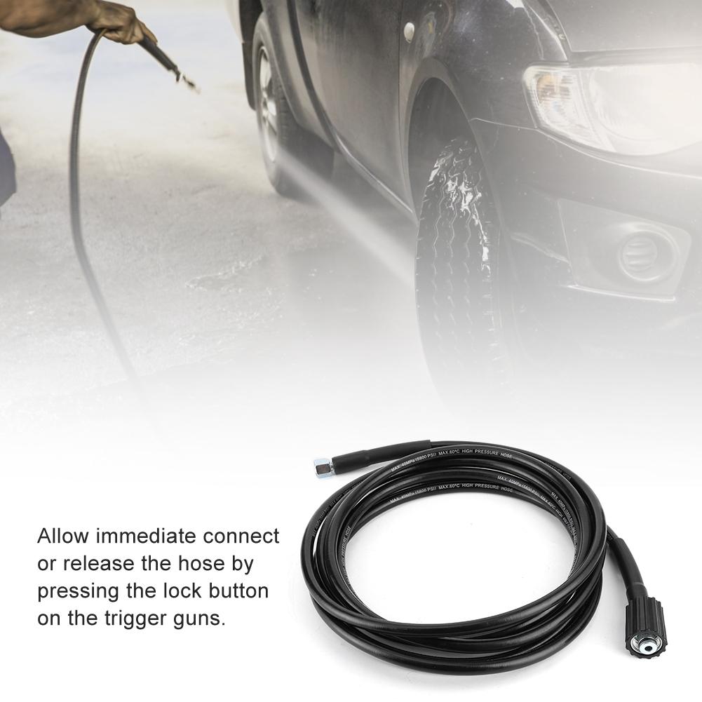 Auto Jet Washer Hose 40MPa5800PSI High Pressure Water Cleaning Pipe Fit for Karcher K2 K310