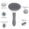 Removal BrushBrush Cats and Dogs Special Comb Beauty Massage Self-cleaning Needle Comb Pet SuppliesDog Comb Pet Hair