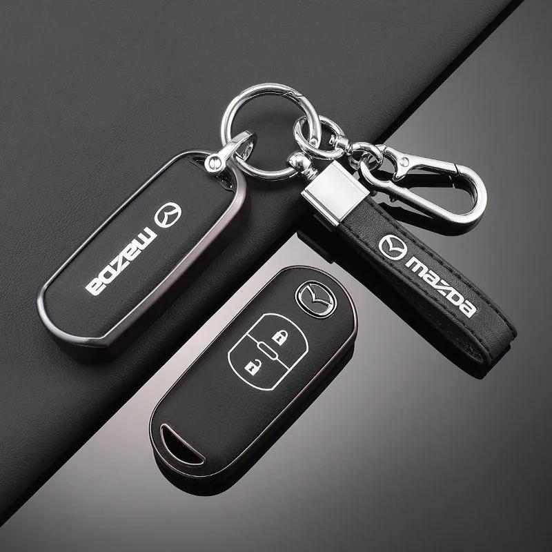 for TPU Car Smart Remote Key Case Cover Shell For Mazda 2 3 5 6 BL BM GJ Atenza Axela Demio CX-3 CX3 CX-5 CX5 CX7 CX-7 CX-9 CX8 ZSTW3