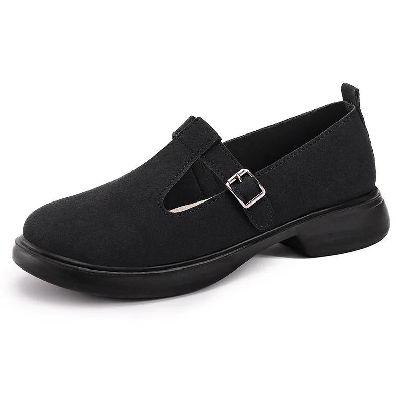 Fashion Womens Platform Sneakers Adjustable Strap Wide Sole Soft Cushioned Breathable for Daily Walking Outdoor Use 2025