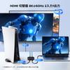 UGREEN HDMI Switch/Selector, 2 Inputs/1 Output, 8K@60Hz/4K@240Hz, HDCP 2.3/HDMI 2.1, HDR 10+/CEC/VRR, Manual Switching, Compatible with Switch/Switch