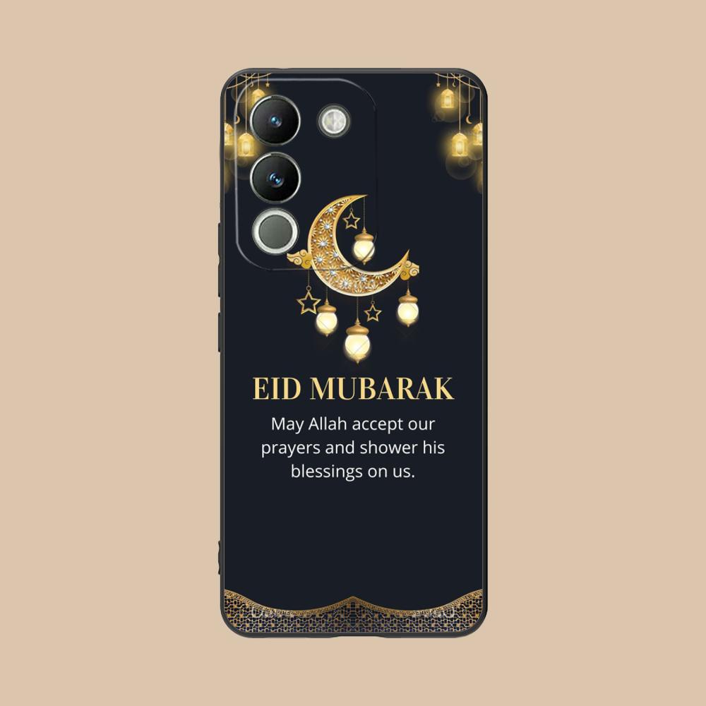 Eid Mubarak Mobile Phone Case for VIVO V60 V50 V40 V30 V29 V27 V25 V23 Pro Lite 5G Colorful Printing Cover Luxury Cellphones