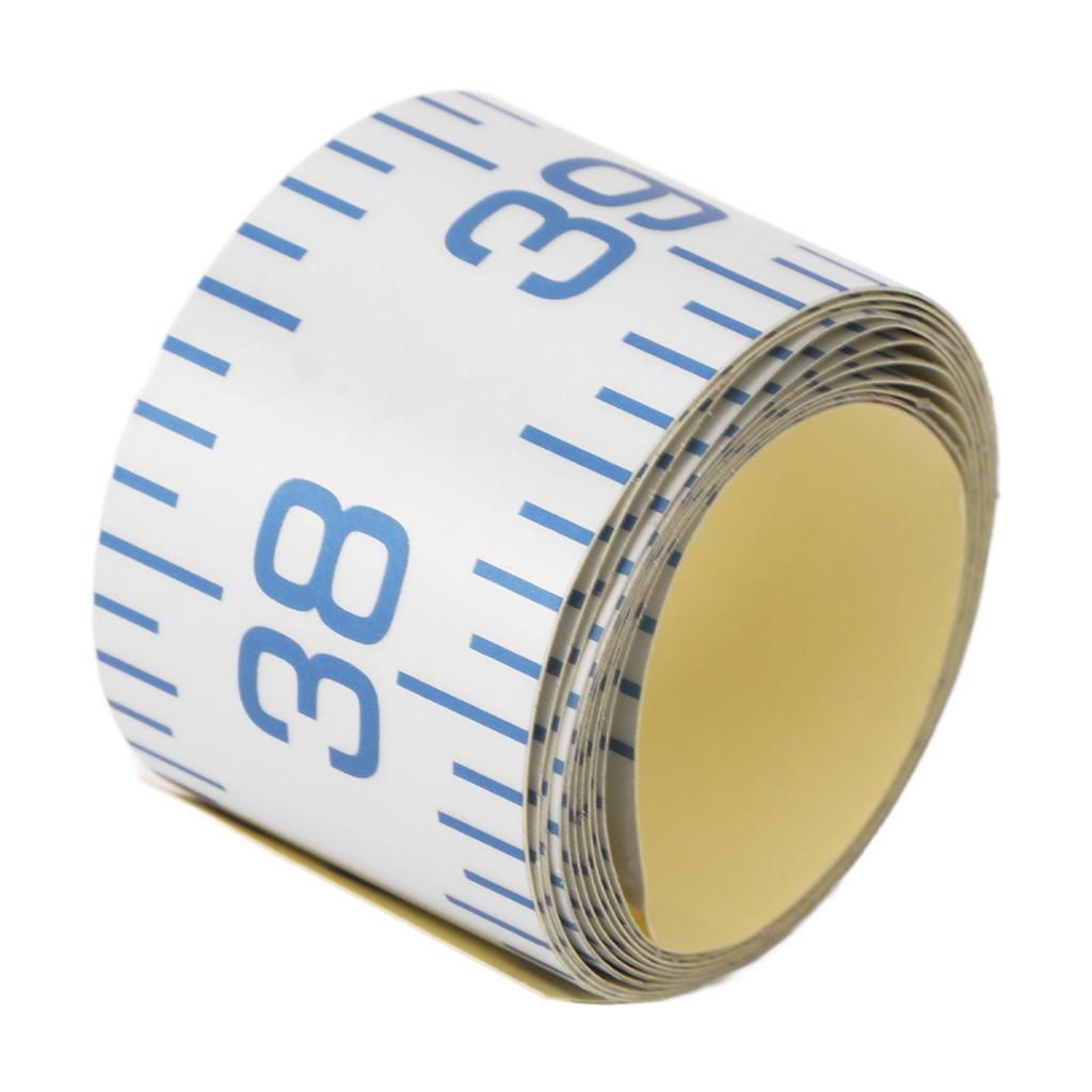 40in Fish Ruler Waterproof Adhesive Fish Measuring Tape Fishing Measuring Accessory for Boat Kayak