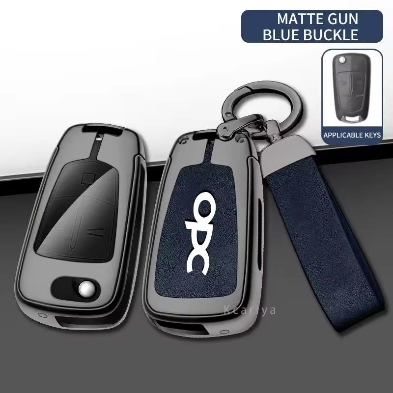 Car TPU Zinc Alloy Key Case Bag For Opel OPC Insignia Astra J H Vectra Combo Corsa D Mokka Zafira Car Key Chain Metal Key Shell