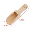 Tea Spoon Scoop Small Salt Shovels Mini Scoop Wooden Teaspoon Milk Powder Scoops Teaware Accessories Spoon