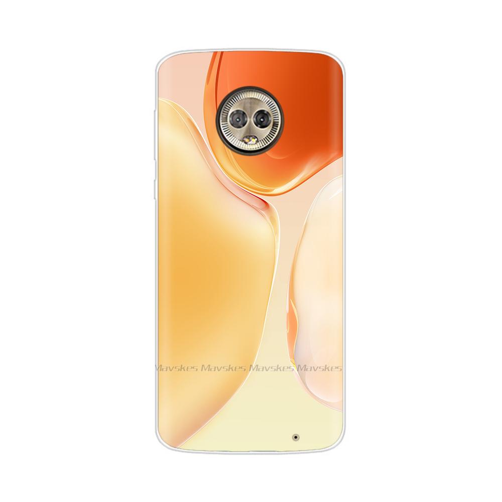 For Moto G6 Play Case TPU Soft Paint Animal Silicone Clear Cover for Motorola Moto G6 Play Plus G6Play Cases Protective Shell